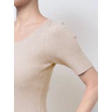 ラメグリッターリブニットミニワンピース | RESEXXY | 詳細画像21 