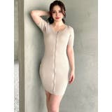 ラメグリッターリブニットミニワンピース | RESEXXY | 詳細画像5 