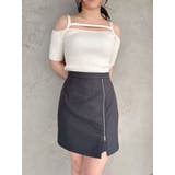 ハイウエスト台形ミニスカート | RESEXXY | 詳細画像1 