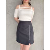 ハイウエスト台形ミニスカート | RESEXXY | 詳細画像2 