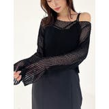 ブラック | メッシュルーズトップス | RESEXXY