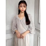 クロシェカーディガン【セットアップ着用可能】 | RESEXXY | 詳細画像2 
