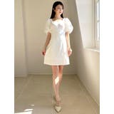 パフスリーブチュールミニワンピース | RESEXXY | 詳細画像10