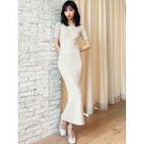 エンブロイダリーラメニットワンピース | RESEXXY | 詳細画像43 