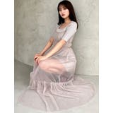 ニットコンビレイヤードチュールワンピース | RESEXXY | 詳細画像12