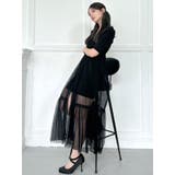 ニットコンビレイヤードチュールワンピース | RESEXXY | 詳細画像13