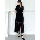 ニットコンビレイヤードチュールワンピース | RESEXXY | 詳細画像17