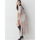 ニットコンビレイヤードチュールワンピース | RESEXXY | 詳細画像18