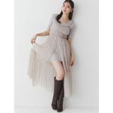 ニットコンビレイヤードチュールワンピース | RESEXXY | 詳細画像19