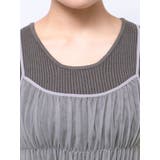 ニットコンビレイヤードチュールワンピース | RESEXXY | 詳細画像23
