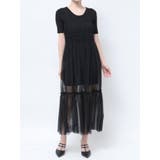 ニットコンビレイヤードチュールワンピース | RESEXXY | 詳細画像32