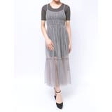 ニットコンビレイヤードチュールワンピース | RESEXXY | 詳細画像34