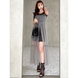 ニットコンビレイヤードチュールワンピース | RESEXXY | 詳細画像4