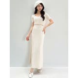 ウエストパールマーメイドニットワンピース | RESEXXY | 詳細画像13