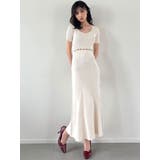 ウエストパールマーメイドニットワンピース | RESEXXY | 詳細画像23