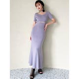 ウエストパールマーメイドニットワンピース | RESEXXY | 詳細画像3