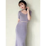 ウエストパールマーメイドニットワンピース | RESEXXY | 詳細画像5