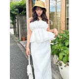 ジャガードペプラムキャミチュニック【セットアップ着用可能】 | RESEXXY | 詳細画像6 