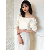 ボリュームスリーブオフショルブラウス | RESEXXY | 詳細画像25 