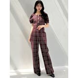 ツイードワイドパンツ【セットアップ着用可能】 | RESEXXY | 詳細画像2 