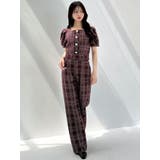 ツイードワイドパンツ【セットアップ着用可能】 | RESEXXY | 詳細画像3 