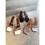 ランダムラインピンヒールサンダル | RESEXXY | 詳細画像2 