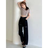 ジップデザインクロップドニットトップス | RESEXXY | 詳細画像15