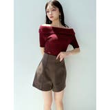 シャギーコンビオフショルニットトップス | RESEXXY | 詳細画像18