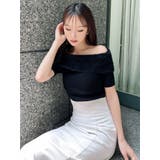 シャギーコンビオフショルニットトップス | RESEXXY | 詳細画像30