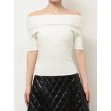 シャギーコンビオフショルニットトップス | RESEXXY | 詳細画像32