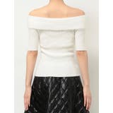 シャギーコンビオフショルニットトップス | RESEXXY | 詳細画像34