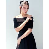 シャギーコンビオフショルニットトップス | RESEXXY | 詳細画像8