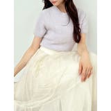 ラベンダー | ミニシャギーラメニットトップス | RESEXXY