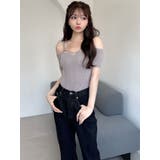 バストデザインニットトップス | RESEXXY | 詳細画像2