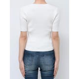 ラウンドネックリブニットトップス | RESEXXY | 詳細画像31 