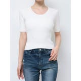 ラウンドネックリブニットトップス | RESEXXY | 詳細画像41 