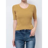 ラウンドネックリブニットトップス | RESEXXY | 詳細画像43 