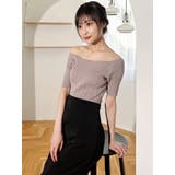 オフショルリブニットトップス | RESEXXY | 詳細画像10 