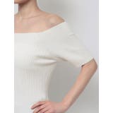 オフショルリブニットトップス | RESEXXY | 詳細画像24 