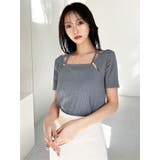 ナローリボンリブトップス | RESEXXY | 詳細画像13