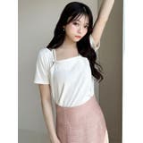 ナローリボンリブトップス | RESEXXY | 詳細画像3