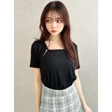 ナローリボンリブトップス | RESEXXY | 詳細画像9