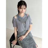 チャームリブニットカーディガン【セットアップ着用可能】 | RESEXXY | 詳細画像2