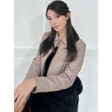 フェイクレザーショートジャケット | RESEXXY | 詳細画像27