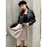 フェイクレザーショートジャケット | RESEXXY | 詳細画像7
