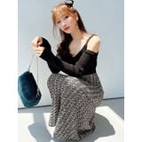 ツイードコンビマーメイドニットワンピース | RESEXXY | 詳細画像15 
