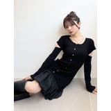 ヘムドッキングミニニットワンピース | RESEXXY | 詳細画像5
