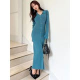 ポロニットタイトワンピース | RESEXXY | 詳細画像2 