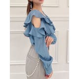 ポイントオープンブラウス | RESEXXY | 詳細画像1