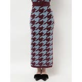 ハウンドトゥースシャギーニットスカート【セットアップ着用可能】 | RESEXXY | 詳細画像17